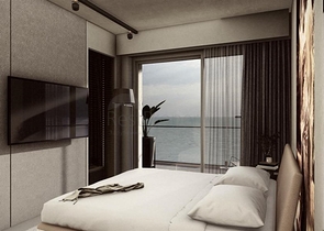 Премиальный комплекс у подножья крепости в Алании