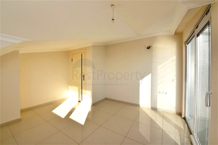 Квартира 2+1 с панорамным видом на море в районе пляжа Клеопатры