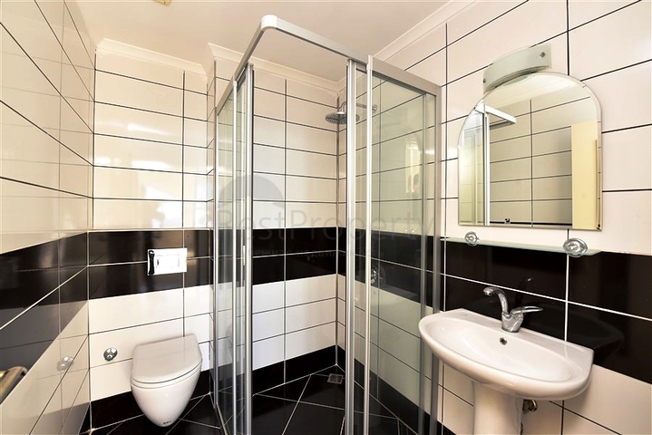 Квартира 2+1 с панорамным видом на море в районе пляжа Клеопатры