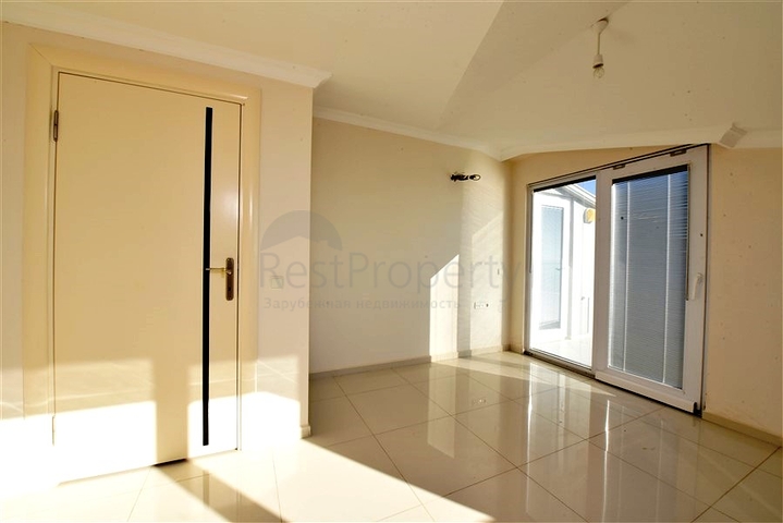 Квартира 2+1 с панорамным видом на море в районе пляжа Клеопатры