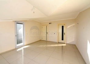 Квартира 2+1 с панорамным видом на море в районе пляжа Клеопатры