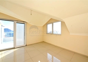 Квартира 2+1 с панорамным видом на море в районе пляжа Клеопатры