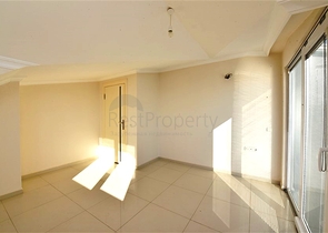 Квартира 2+1 с панорамным видом на море в районе пляжа Клеопатры