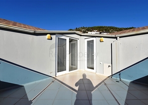 Квартира 2+1 с панорамным видом на море в районе пляжа Клеопатры