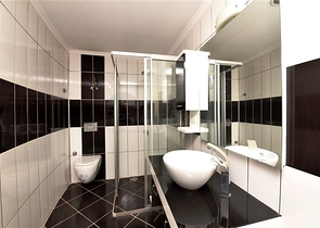 Квартира 2+1 с панорамным видом на море в районе пляжа Клеопатры