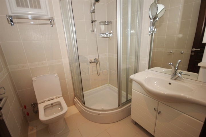 Апартаменты 2+1 с видом на море в Махмутларе