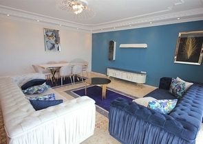 Апартаменты 2+1 с видом на море в Махмутларе