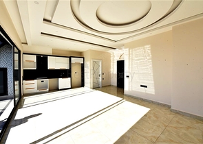 Пентхаус 2+1 с видом на море на Клеопатре