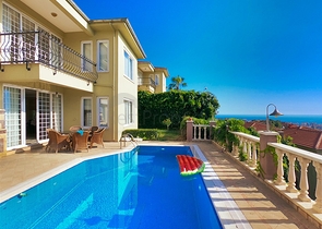 Видовая вилла в районе Каргыджак