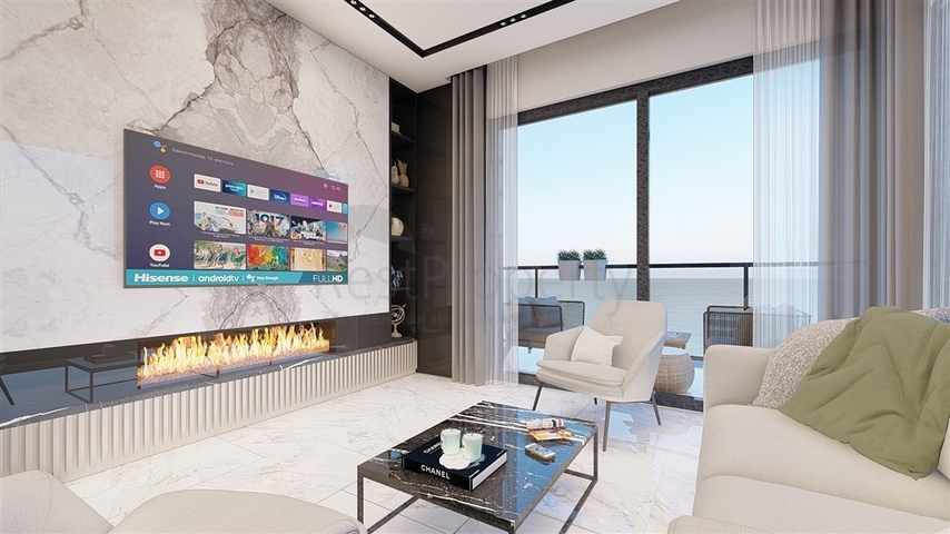 Премиальная квартира 1+1 в популярном районе Махмутлар