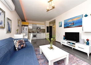 Квартира 1+1 в районе Махмутлар