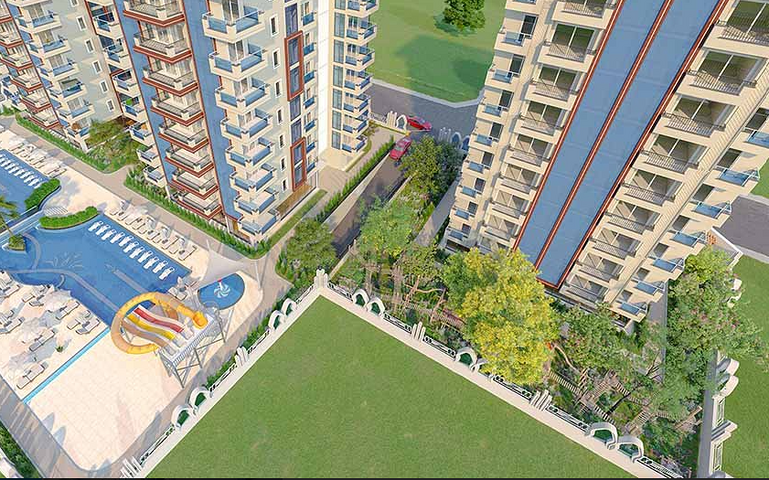 Квартира в новом доме в районе Махмутлар.