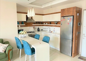 Готовая к проживанию квартира 1+1 с шикарным видом на море