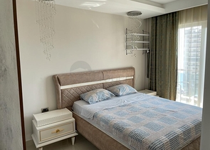 Готовая к проживанию квартира 1+1 с шикарным видом на море