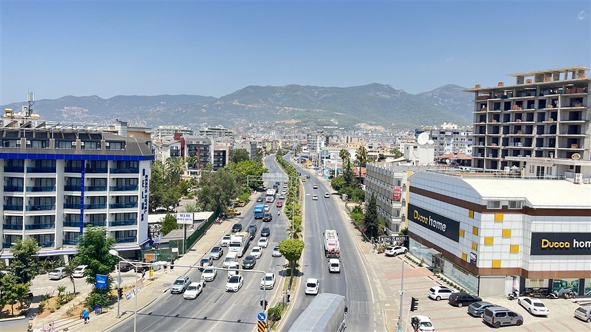 Квартира с видом на море в районе Тосмур