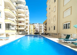 Квартира с видом на море в районе Тосмур