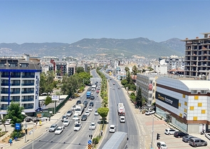 Квартира с видом на море в районе Тосмур