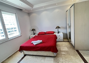 Квартира с видом на море в районе Тосмур