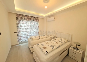 Просторная квартира 2+1 в района Оба