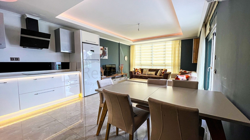 Линейная квартира 3+1 в престижном районе Оба