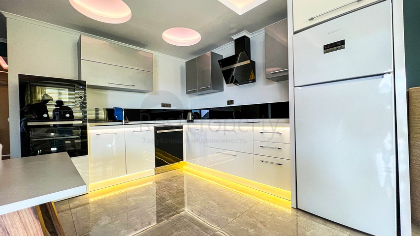 Линейная квартира 3+1 в престижном районе Оба