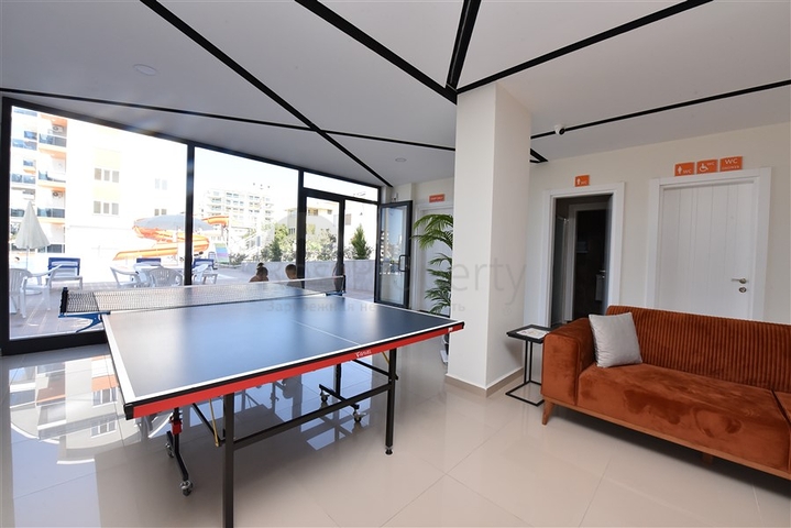 Готовая квартира 1+1 в районе Авсаллар