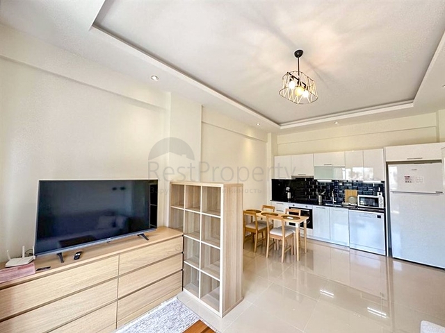 Готовая квартира 1+1 в районе Авсаллар