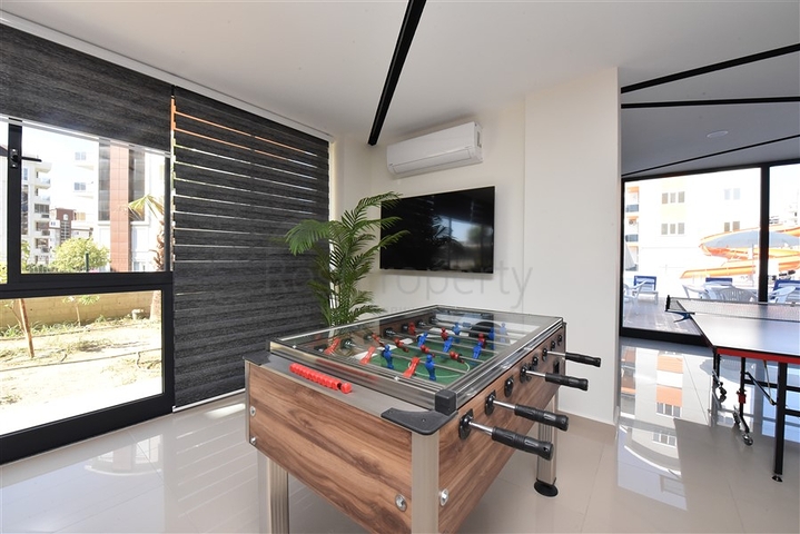 Готовая квартира 1+1 в районе Авсаллар