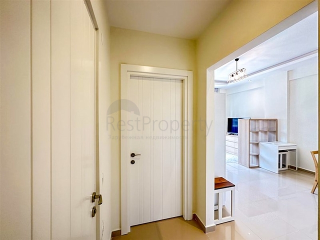 Готовая квартира 1+1 в районе Авсаллар