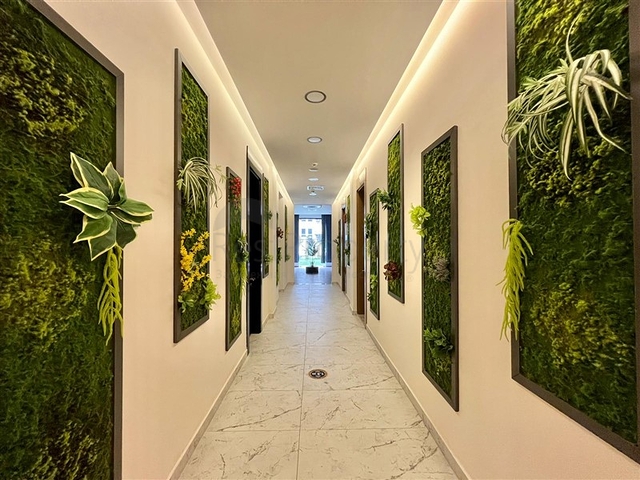 Большая квартира в аренду в комплексе с отельной инфраструктурой в районе Махмутлар! 