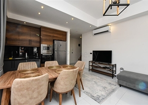 Большая квартира в аренду в комплексе с отельной инфраструктурой в районе Махмутлар! 