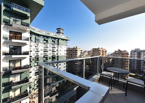 Большая квартира в аренду в комплексе с отельной инфраструктурой в районе Махмутлар! 