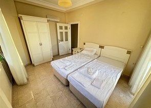 Вилла планировкой 3+1 в элитном районе Каргыджак с панорамным видом на море