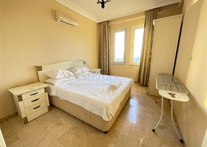 Вилла планировкой 3+1 в элитном районе Каргыджак с панорамным видом на море