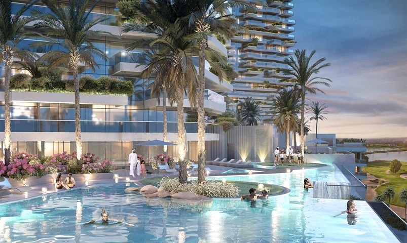Новый жилой комплекс в районе Дубай Лэнд