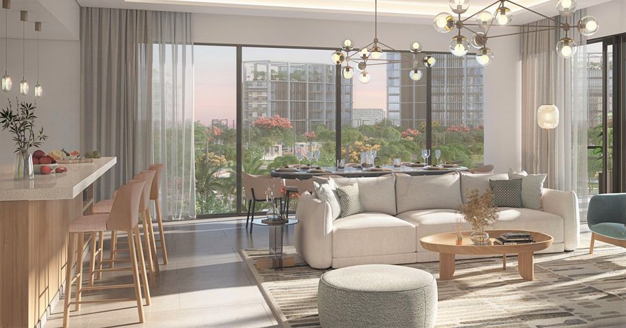 Новый жилой комплекс с парками и садами в популярном районе Джумейра