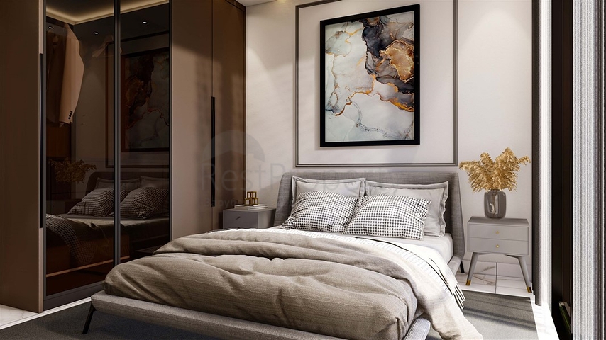 Малоэтажная жилая резиденция в Енибоазычи на Северном Кипре