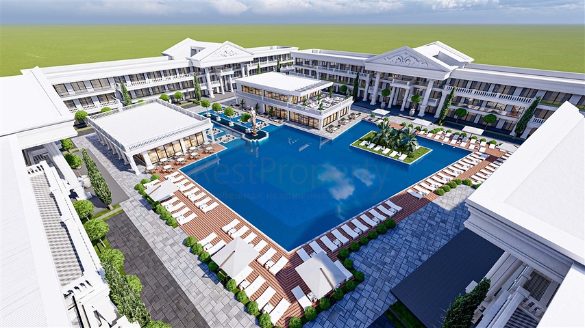 Малоэтажная жилая резиденция в Енибоазычи на Северном Кипре