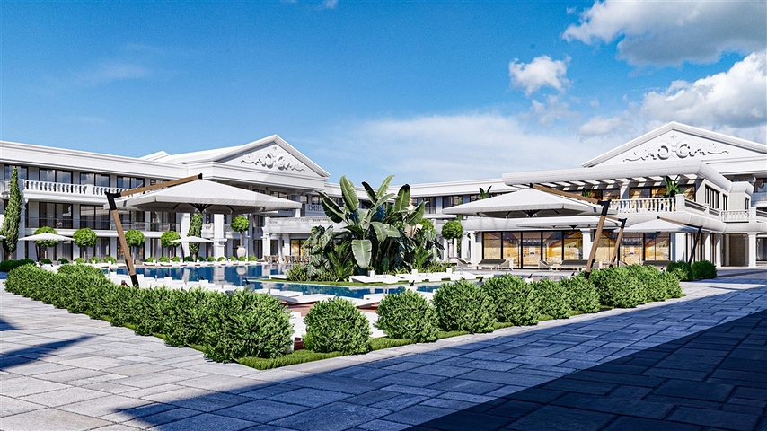 Малоэтажная жилая резиденция в Енибоазычи на Северном Кипре