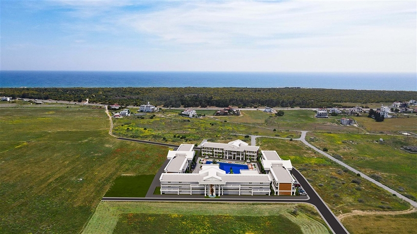 Малоэтажная жилая резиденция в Енибоазычи на Северном Кипре