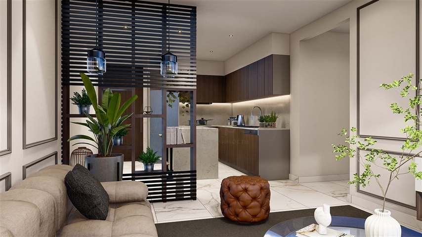 Малоэтажная жилая резиденция в Енибоазычи на Северном Кипре