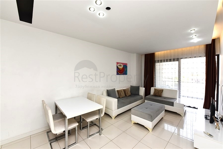 Квартира 1+1 популярном районе Оба в 100 метрах от моря