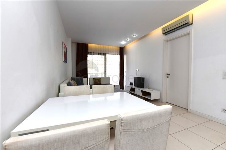 Квартира 1+1 популярном районе Оба в 100 метрах от моря