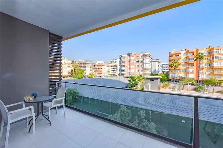 Квартира 1+1 популярном районе Оба в 100 метрах от моря