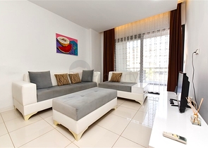 Квартира 1+1 популярном районе Оба в 100 метрах от моря