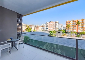 Квартира 1+1 популярном районе Оба в 100 метрах от моря