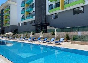 Квартира 1+1 в районе Каргыджак 200м до моря