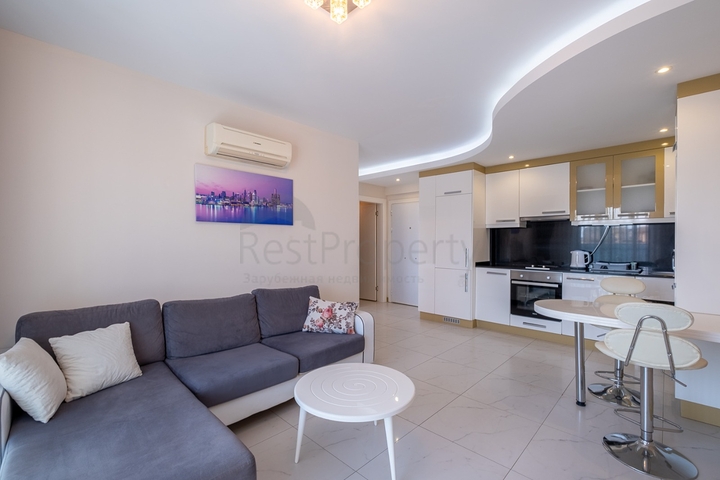 Двухкомнатная уютная квартира в удачной локации в районе Клеопатра