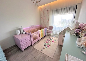 Просторный пентхаус с прекрасным видом на море в самом центре Алании 