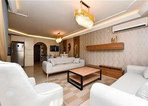 Просторная квартира у моря планировкой 2+1 в центральном районе Оба